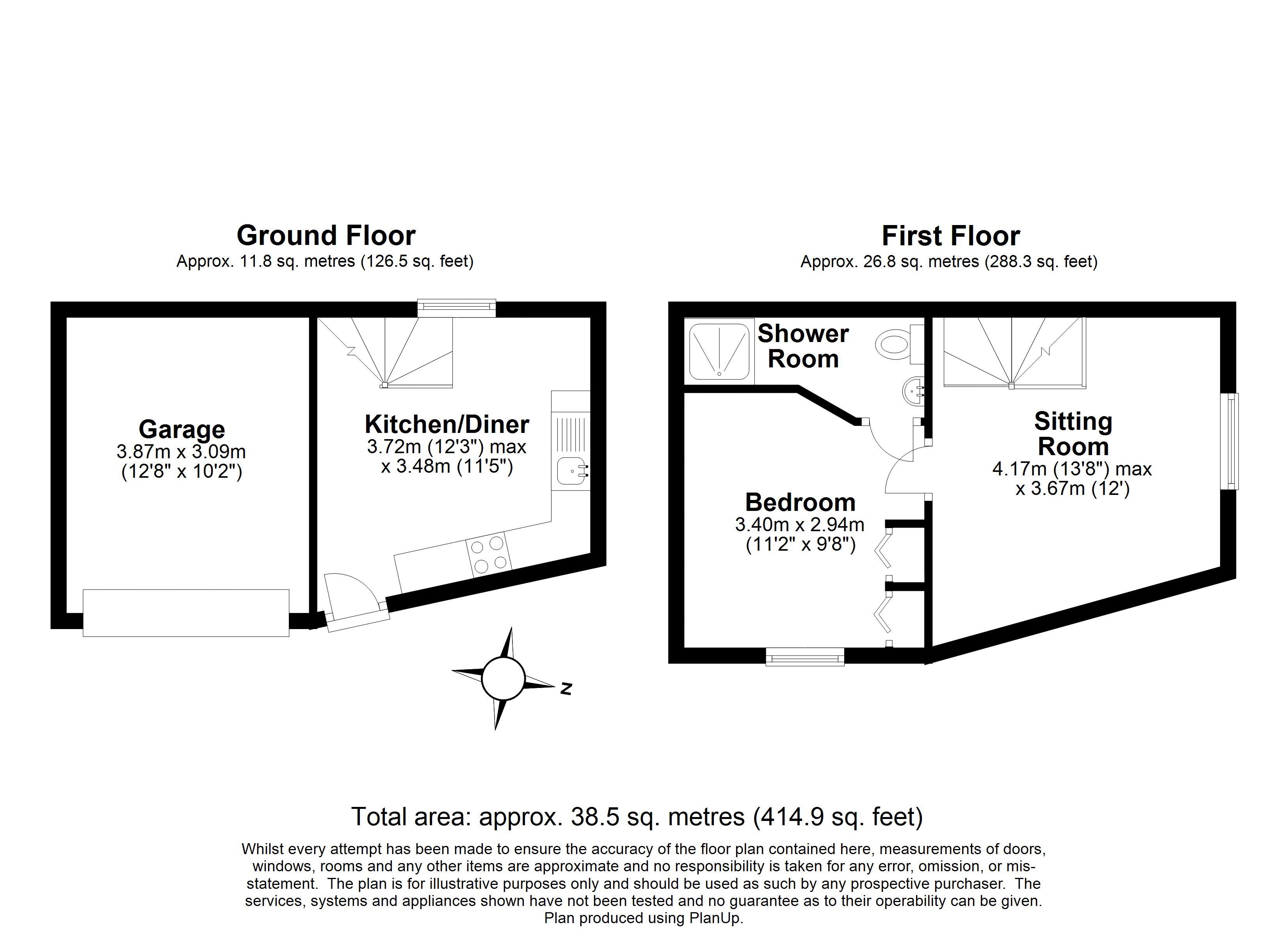 Annexe floor plan